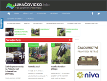 Tablet Screenshot of luhacovicko.info
